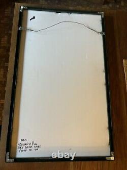 Antique 1957 Coca Cola Coke Cardboard Sign Pause Refresh Nautical Boat Oars Girl