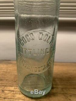 Antique Beautiful Coca Cola Hutchinson Bottle Chattanooga, Tenn. Very Scarce