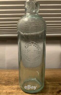 Antique Beautiful Coca Cola Hutchinson Bottle Chattanooga, Tenn. Very Scarce