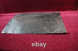 Antique Coca Cola Coke Tin Sign Embossed 1930's Survovor Soda Advertising