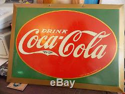 Antique Coca Cola Sign -rare
