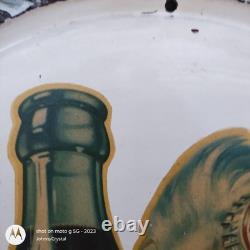 Antique Have a Coke White Sprite Boy Bottle Sign Button 16 original 2 of 2