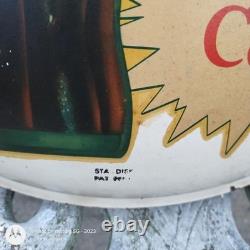 Antique Have a Coke White Sprite Boy Bottle Sign Button 16 original 2 of 2