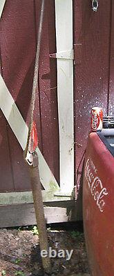 Antique Lg Coca Cola Soda Dbl Sided Lollipop Porcelain Art Deco Advertising Sign