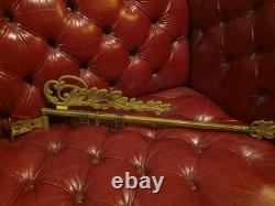 Antique Sign Hanger Coca-Cola Bracket Extends 28 To 48 Gold Scroll Scarce #48