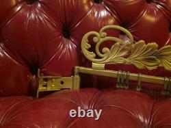 Antique Sign Hanger Coca-Cola Bracket Extends 28 To 48 Gold Scroll Scarce #48