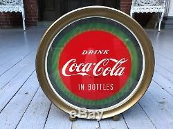 Antique Vintage Original Advertising 1949 Coca Cola Light Up Illusion Sign Nos