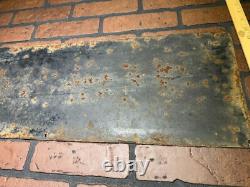 Authentic 1930's Drink Coca Cola Porcelain Soda Sign Nesco Signs, N. Y. Coke Rare