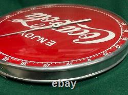 Authentic & Original''enjoy Coca-cola'' Thermostat Works Glass Front 12 Inch
