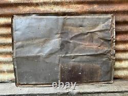 Authentic Vintage Coca Cola Metal Sign Coke Sign Soda Pop 20x28 AM 41 Vintage