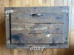 Authentic Vintage Mexican Coke Coca-Cola Cooler / Sign, Wood with Zinc 1930s-50s