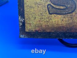 Beautiful 1931 Vintage Original Coca-Cola Flange Sign 12 x 16.5