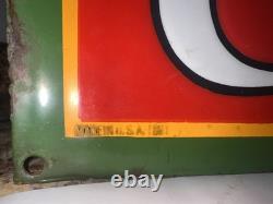 C1927 Coca-Cola Soda Pop 30 Porcelain Sign Coke