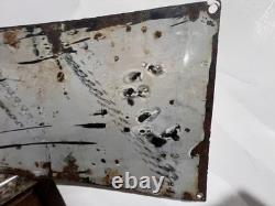 C1927 Coca-Cola Soda Pop 30 Porcelain Sign Coke