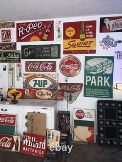 C1927 Coca-Cola Soda Pop 30 Porcelain Sign Coke
