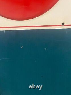 CLEAN! Original Vintage Coca-Cola Coke Metal Menu Sign 20 x 28