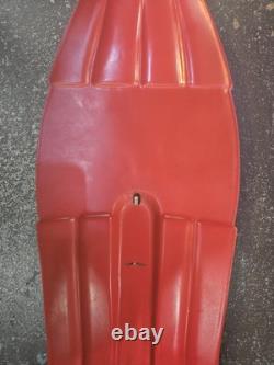 COCA COLA Bottle THERMOMETER Vintage 29 Original 1960 Tin COKE Sign USA #858