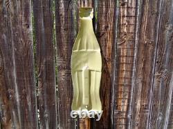 COCA COLA Bottle Thermometer Vintage 29 ORIGINAL 1960's Tin COKE Sign COCA COLA Bottle Thermometer Vintage 29 ORIGINAL 1960's Tin COKE Sign