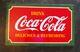 COCA COLA Button SIGN Delicious & Refreshing From Germany DRINK COKE 3D
