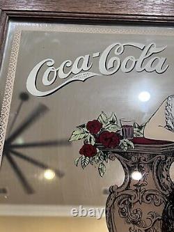 COCA COLA VICTORIAN 22x16MIRROR SIGN