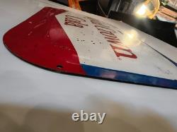 C. 1950s Original Vintage Enjoy Royal Crown Cola Sign Metal RC Cola Soda Coke