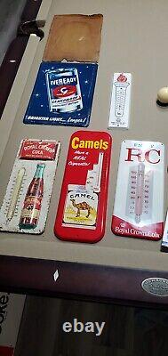 C. 1960s Original Vintage Drink Dr. Pepper Sign Metal Rack Topper Coke Pepsi Soda