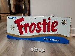 C. 1960s Original Vintage Drink Dr. Pepper Sign Metal Rack Topper Coke Pepsi Soda
