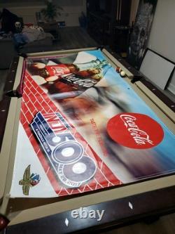 C. 2017 Indy 500 Banner Sign Indianapolis Motor Speedway Coca Cola Coke RARE! IMS