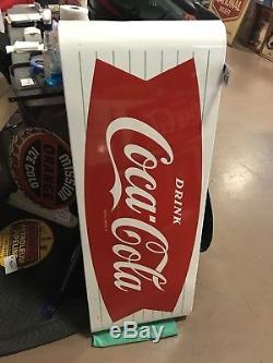CocaCola SSP Sled Sign NOS Porcelain