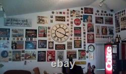 Coca Cola (12) Tin / Metal Sign Lot HUGE Vintage Style Coke Thermometer