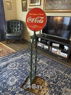 Coca Cola 1930s Rare Display Rack