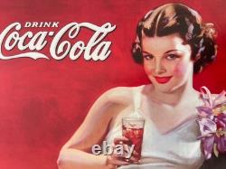 Coca Cola, 1935, Vintage Advertisement Official, Licensed 1996 Art Print