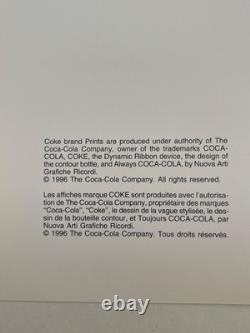 Coca Cola, 1935, Vintage Advertisement Official, Licensed 1996 Art Print