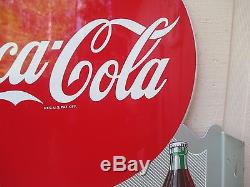 Coca Cola 1950's Flange Sign