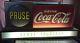 Coca Cola, 1950's Pause, Serve Yourself, Light up sign