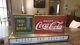 Coca Cola 1950's era lighted waterfall countertop sign