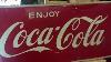Coca Cola 1950s Tin Sign Sold By The Mantiques Network