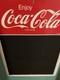 Coca-Cola 1950s Vintage Chalk Board Sign
