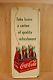 Coca Cola 1952 Pilaster Six Pack with Arrow 41 X 16