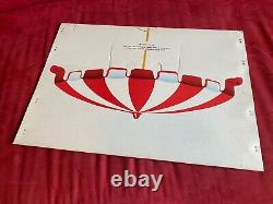 Coca-Cola 1957 Sun-Brella July 4th Carton Rack Card Stock Sign