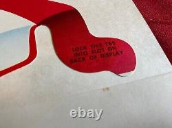 Coca-Cola 1957 Sun-Brella July 4th Carton Rack Card Stock Sign