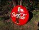 Coca Cola 48 Inch Coke Bottle Button Sign