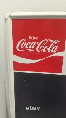 Coca-Cola Advertising Menu Board Chalkboard Adds Life Pop Soda Sign Coke