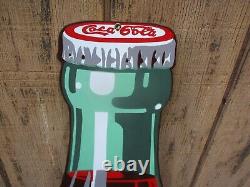 Coca-Cola Ande Rooney Metal Coke Bottle 43 almost 4ft. TALL! 394/5000