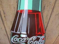 Coca-Cola Ande Rooney Metal Coke Bottle 43 almost 4ft. TALL! 394/5000