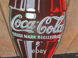 Coca-Cola Ande Rooney Metal Coke Bottle 43 almost 4ft. TALL! 394/5000