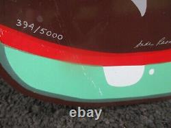 Coca-Cola Ande Rooney Metal Coke Bottle 43 almost 4ft. TALL! 394/5000