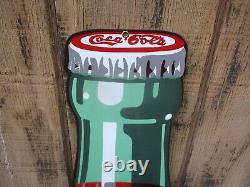Coca-Cola Ande Rooney Metal Coke Bottle 43 almost 4ft. TALL! 855/5000