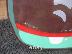 Coca-Cola Ande Rooney Metal Coke Bottle 43 almost 4ft. TALL! 855/5000