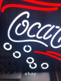Coca Cola Animated Sign LED Bottle Bubbles Coke Wall Hanging New Never Used